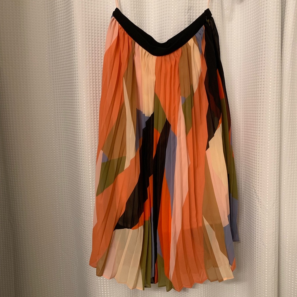 Anthropologie pleated skirt